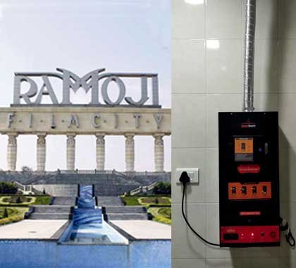 Ramoji Film City Hyderabad napkin-burning-machine-ramojii