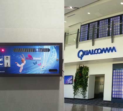 Qualcomm Bangalore napkin-vending-machine-qualcomm-bangalore